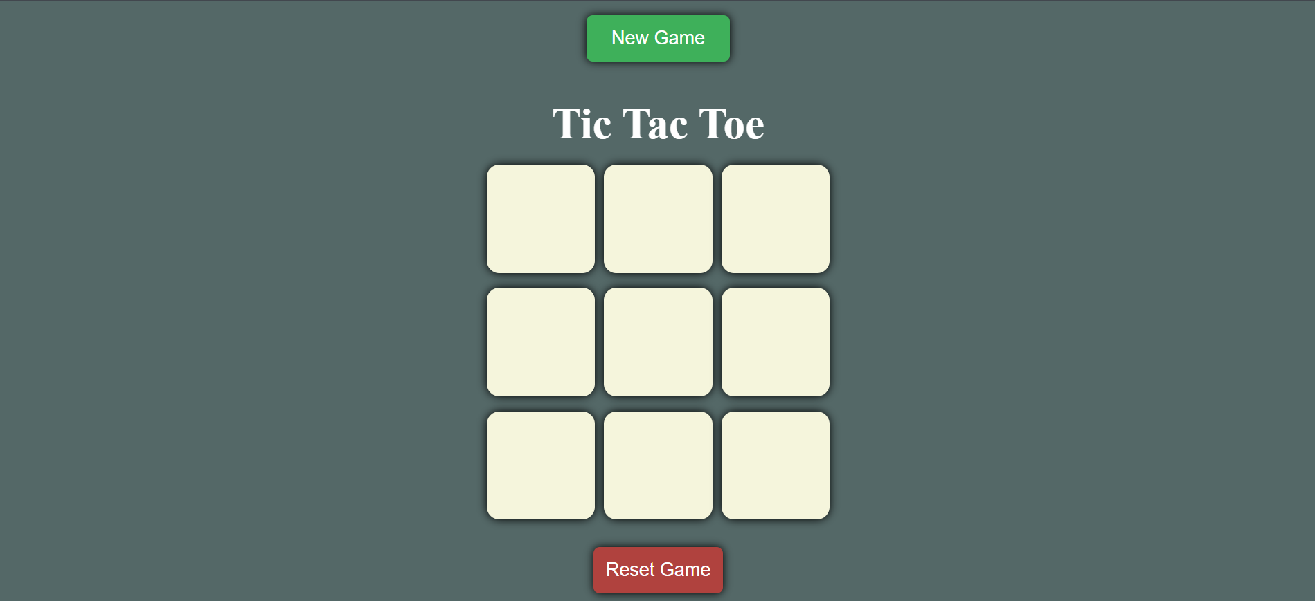 Tic Tac Toe